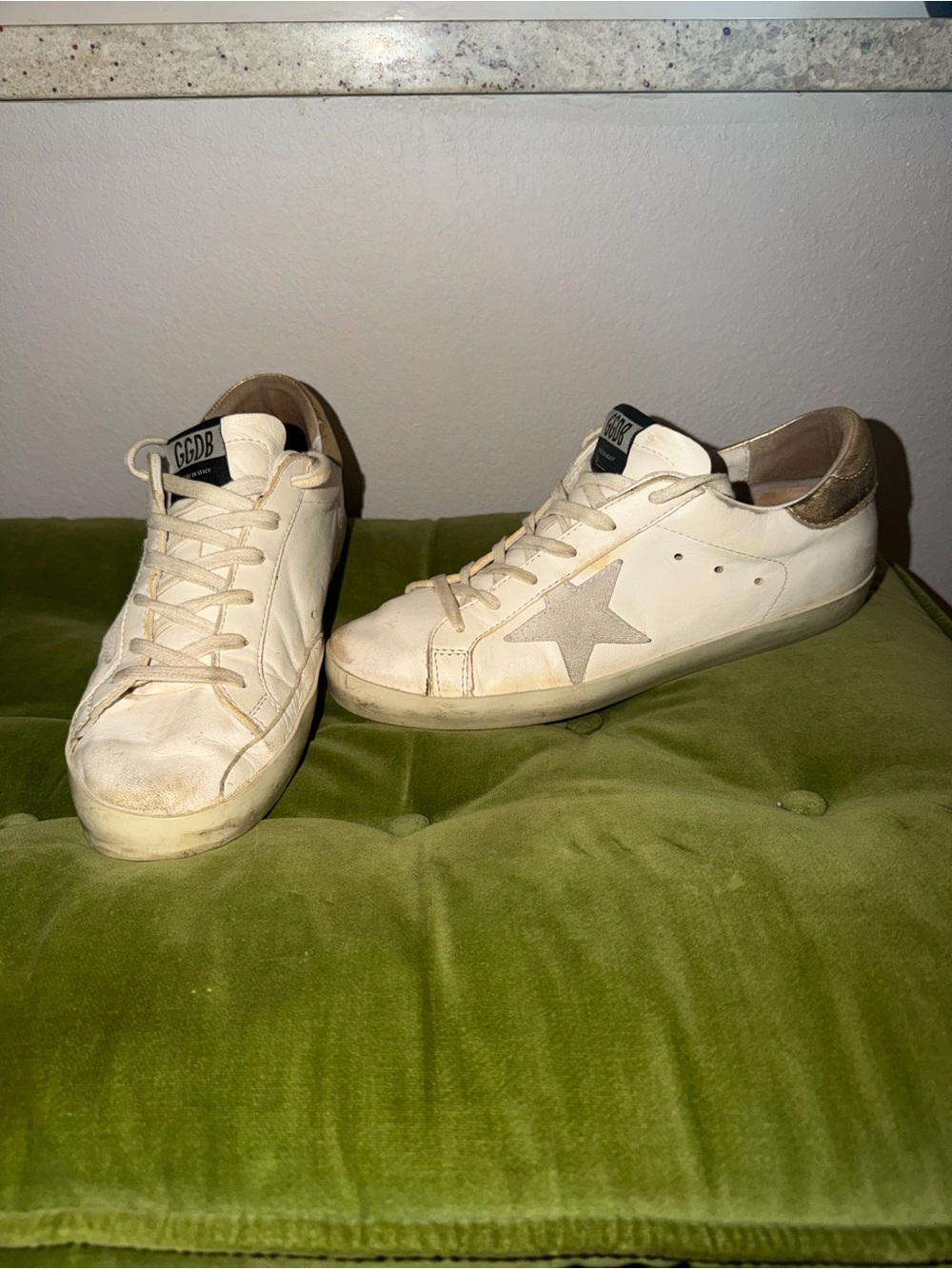 Golden Goose Style Women’s White Leather Low-Top Sneakers